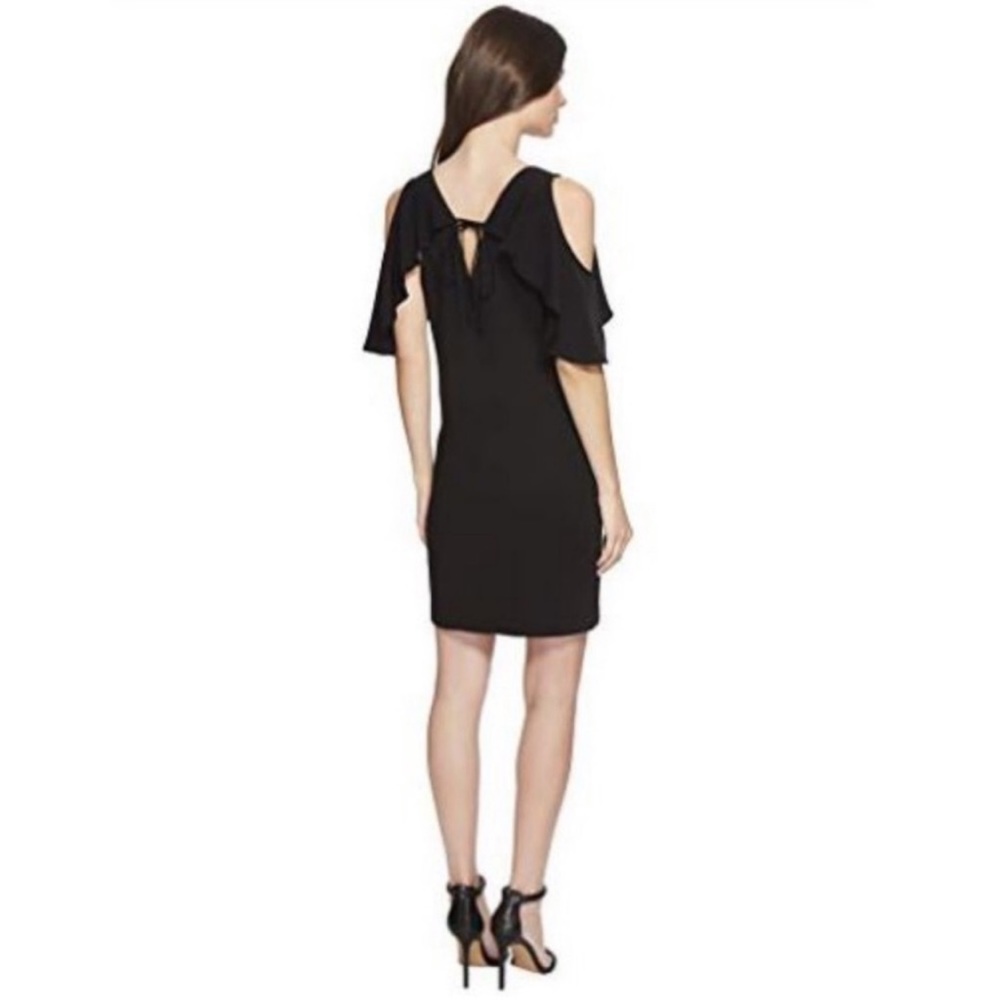 Trina Turk Kaidence Cold Shoulder Black Dress SZ XS NWT - Picture 2 of 4